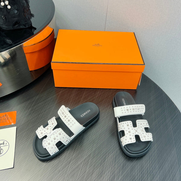 SANDALO CIPRIA BIANCO MIX NERO PELLE DI VITELLO SPECIALE