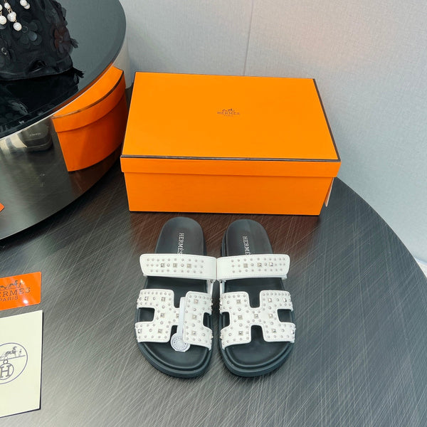 SANDALO CIPRIA BIANCO MIX NERO PELLE DI VITELLO SPECIALE