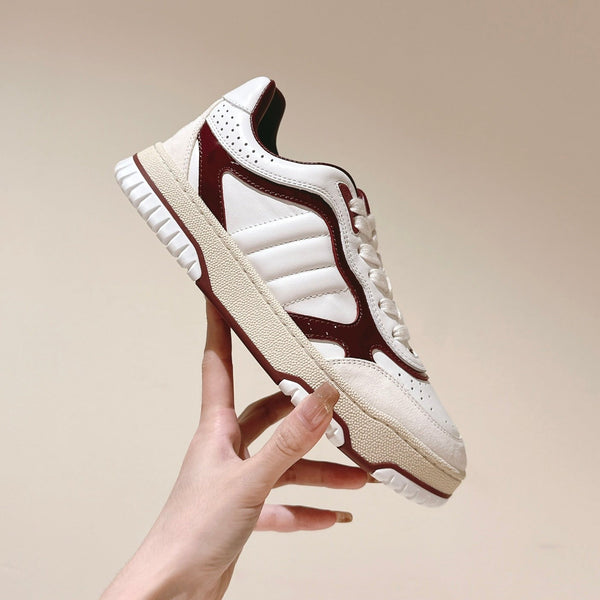 Sneakers GG Retro Bianco Rosso