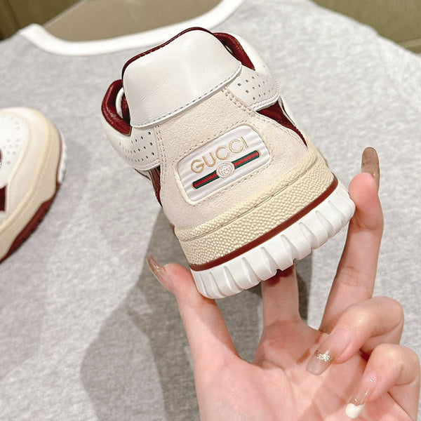 Sneakers GG Retro Bianco Rosso