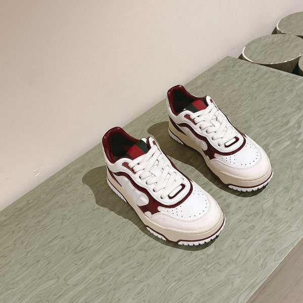 Sneakers GG Retro Bianco Rosso