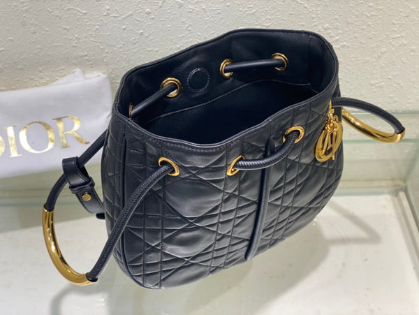 meidum cd nolita 27cm nero macrocannage pelle di agnello