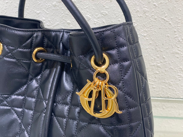 meidum cd nolita 27cm nero macrocannage pelle di agnello