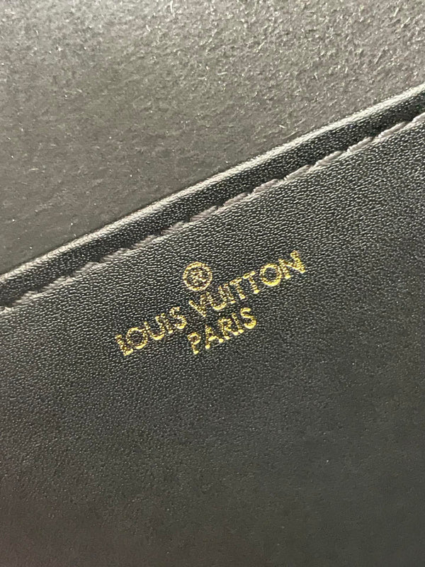 TILSITT 24 IN BROWN MONOGRAM AND MONOGRAM REVERSE CANVAS GOLD BUCKLE