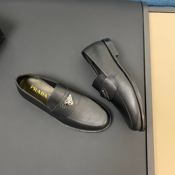 PRA LOAFER IN BLACK LEATHER