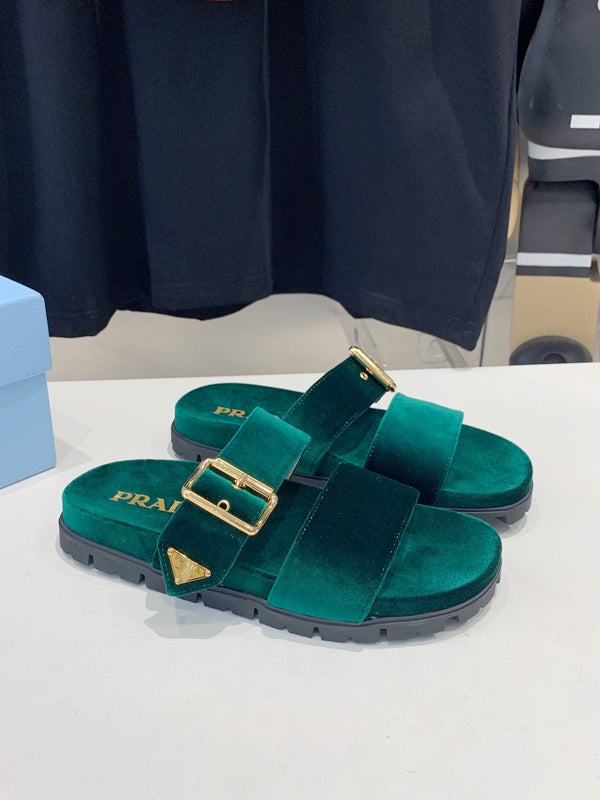 SANDALI PRA SLIDES OCEAN VELVET