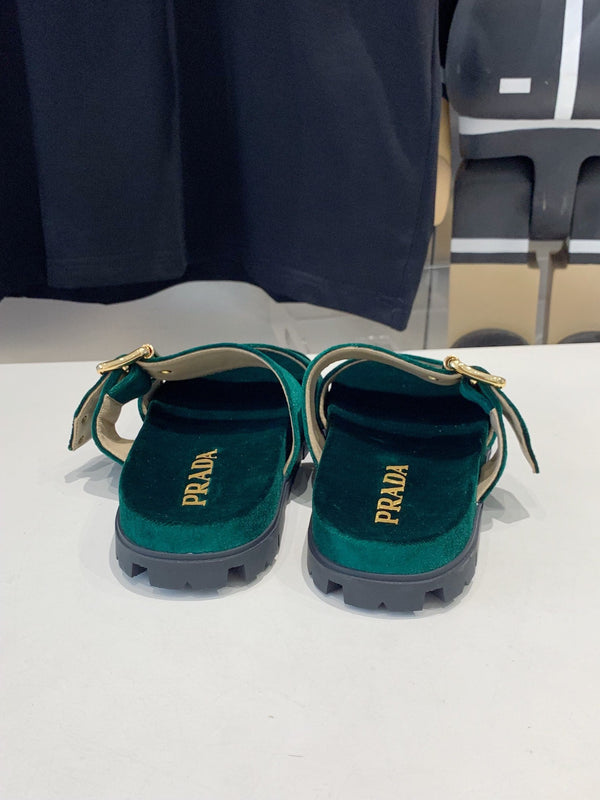 SANDALI PRA SLIDES OCEAN VELVET