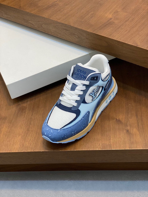 SCARPE DA GINNASTICA LV RUN WAY AZZURRO CHIARO