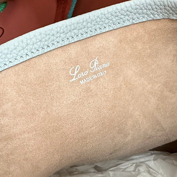 MEDIUM 36 BAG IN LIGHT BLUE CALFSKIN WITH SILVER HARDWARE