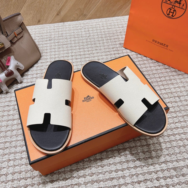 Sandali HM Izmir in pelle di vitello avorio 294944