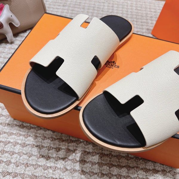 Sandali HM Izmir in pelle di vitello avorio 294944