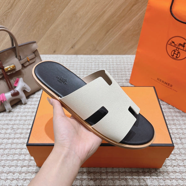 Sandali HM Izmir in pelle di vitello avorio 294944