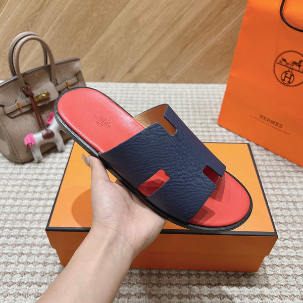 HM Izmir Sandals Red Blue Lambskin 294947