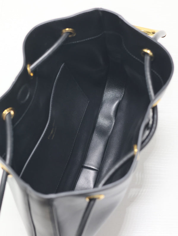 BORSA NOLITA MEDIA 34 IN PELLE DI VITELLO LISCIA NERA