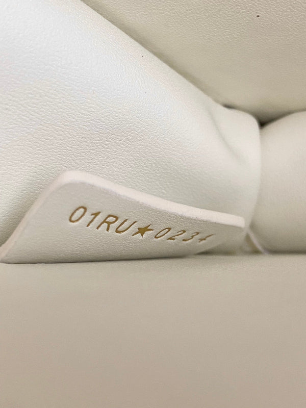 BORSA MINI ANGE 20 IN PELLE DI VITELLO BIANCA