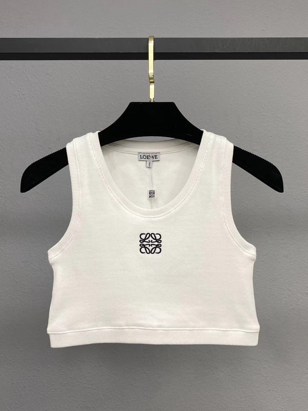 Loew Ribbed Knit Crop Top