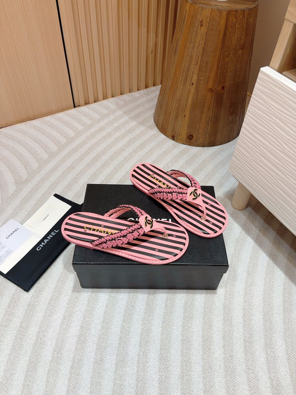 INFRADITO CC INTRECCIATO NERO MIX ROSA PELLE DI MONTONE