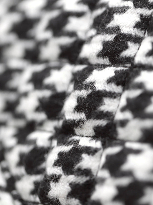 cc 24a nano 19cm kelly shopper bag black white tweed