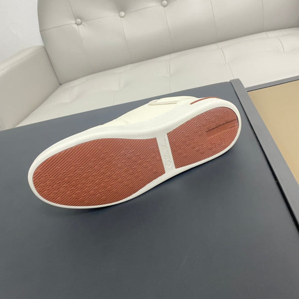 LP NEWPORT 2.0 WALK SNEAKERS IN PELLE DI VITELLO BIANCA