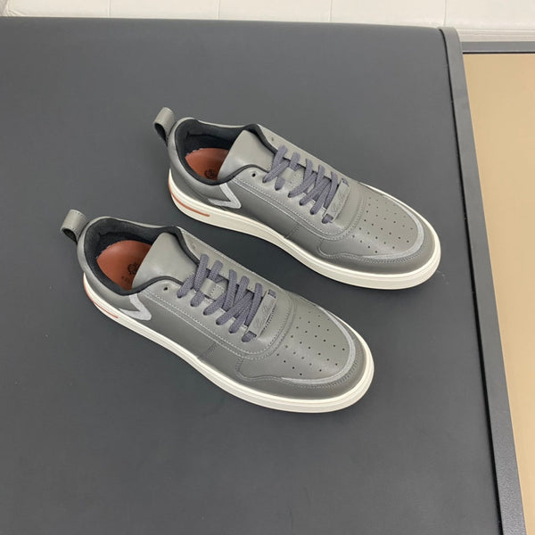 LP NEWPORT 2.0 WALK SNEAKERS LIGHT GRAY CALFSKIN