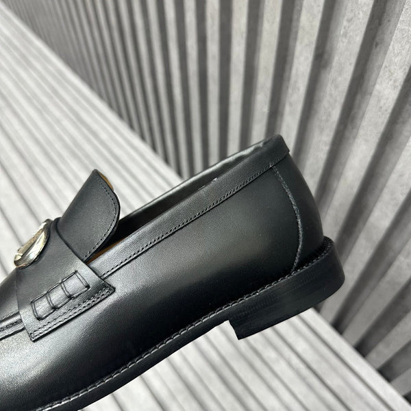 CD SYMBOL GRANVILLE LOAFER BLACK CALFSKIN