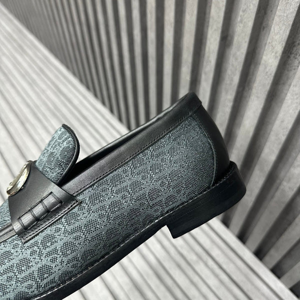 CD SYMBOL GRANVILLE LOAFER ANCHOR MONOGRAM JACQUARD