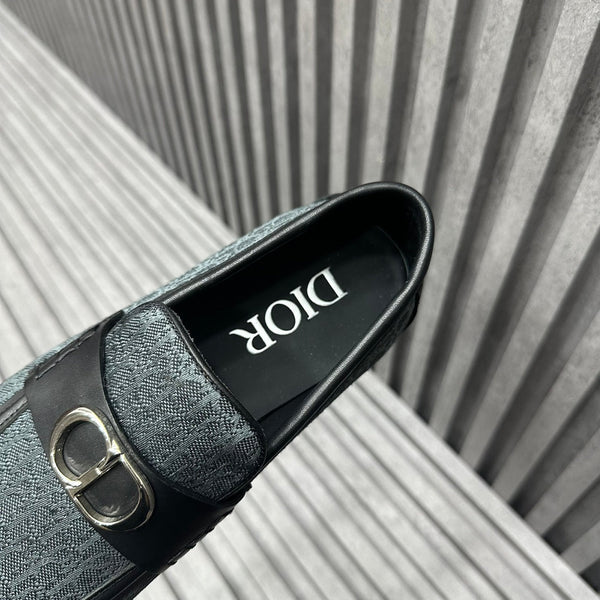 CD SYMBOL GRANVILLE LOAFER ANCHOR MONOGRAM JACQUARD