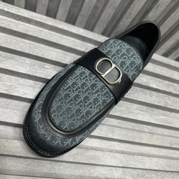 CD SYMBOL GRANVILLE LOAFER ANCHOR MONOGRAM JACQUARD