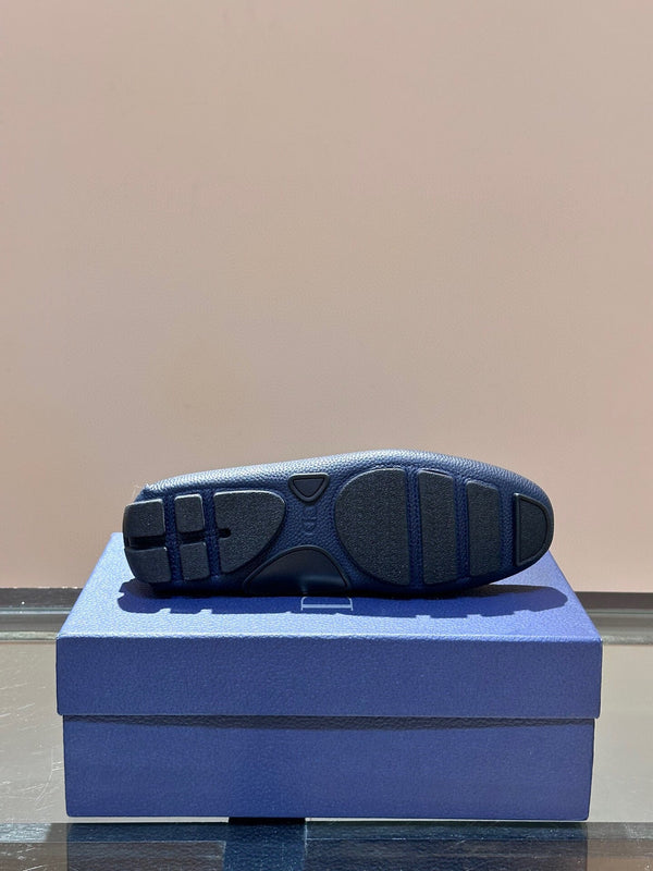 CD ODÉON LOAFER COBALT CALFSKIN