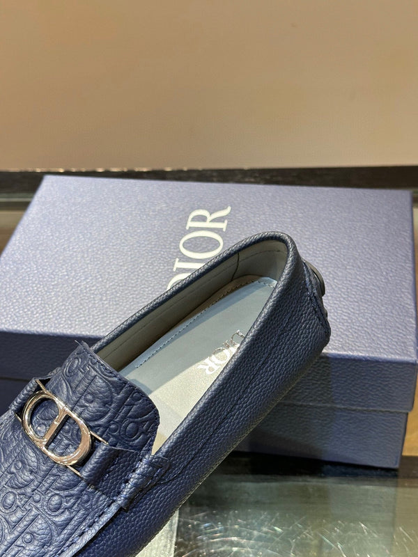 CD ODÉON LOAFER COBALT CALFSKIN