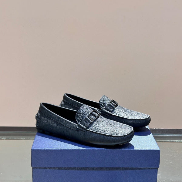 MOCASSINO CD ODÉON IN VITELLO BLU MARINO