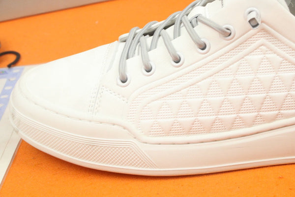 SNEAKER PRA IN PELLE DI VITELLO SCAMOSCIATA CARO BIANCO