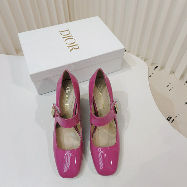 Miss Dior Pump 85mm In Deep Pink Cowhide 111357