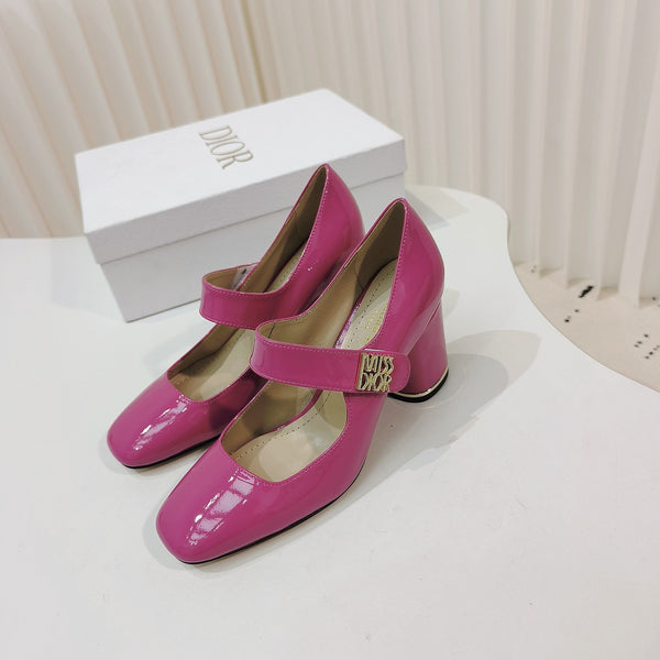 Miss Dior Pump 85mm In Deep Pink Cowhide 111357