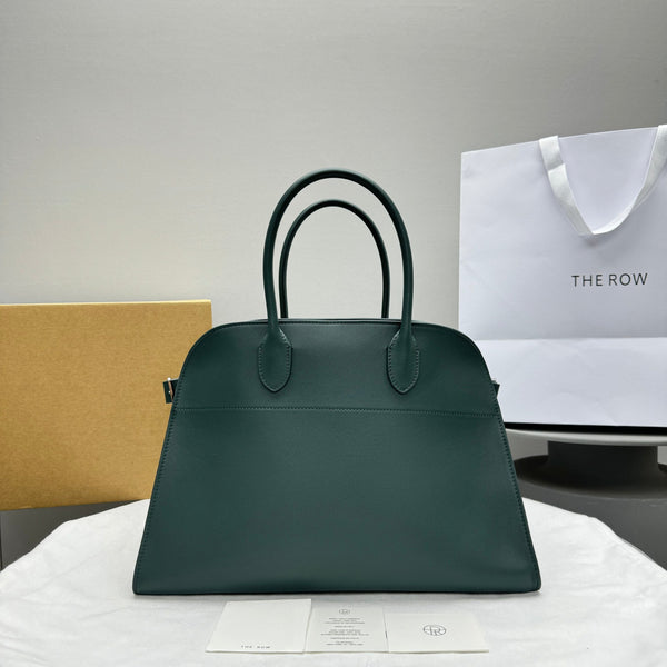 The Row Margaux 15 38cm Tote Bag In Smooth Calfskin