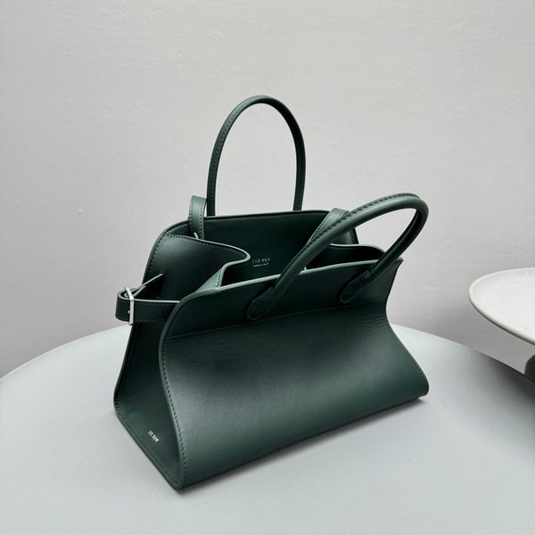 The Row Margaux 12 32cm Tote Bag In Smooth Calfskin