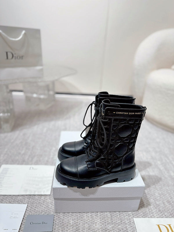 D-Unit Ankle Boot 40mm In Black Plain Calfskin 988755