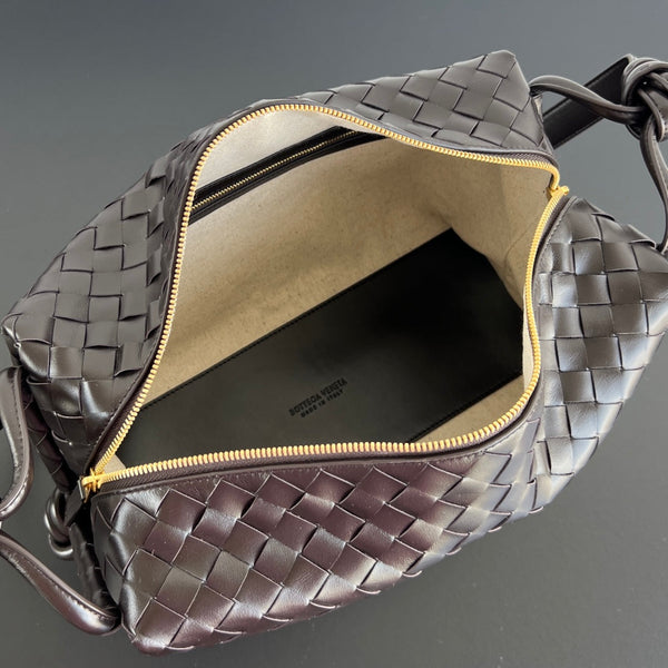 BV Loop Weekender 38cm Chocolate Calfskin