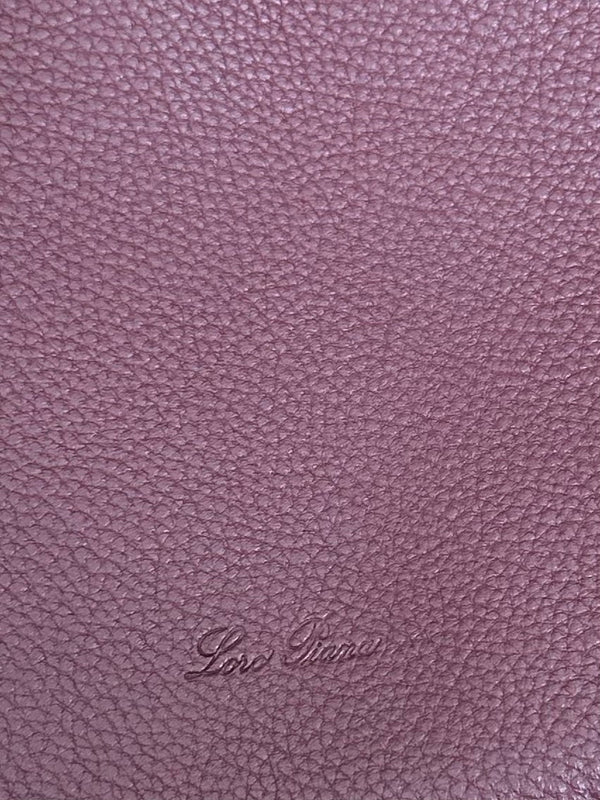 BORSA BALE HOBO EXTRA LARGE 40 IN PELLE DI VITELLO VIOLA GELSO