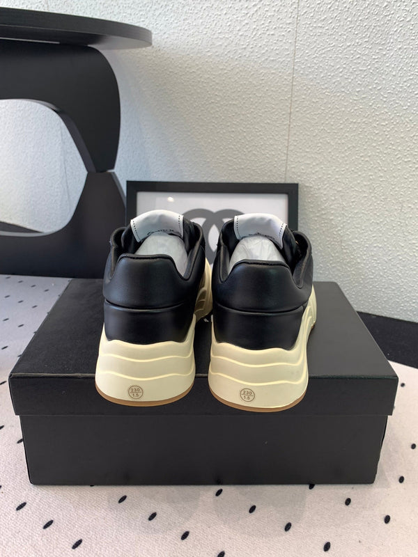 CC Sneaker 50mm In Black Cowhide 147067