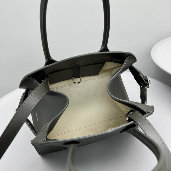 The Row Margaux 10 26cm Tote Bag In Smooth Calfskin