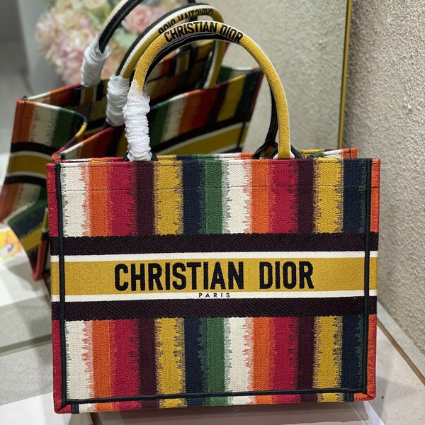 Borsa in tela con schema elettrico su CD, arcobaleno, 36 cm, 336537