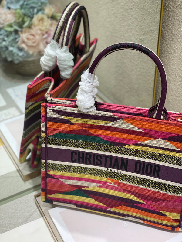 CD Electrical Rainbow Book Tote Bag Canvas 336540