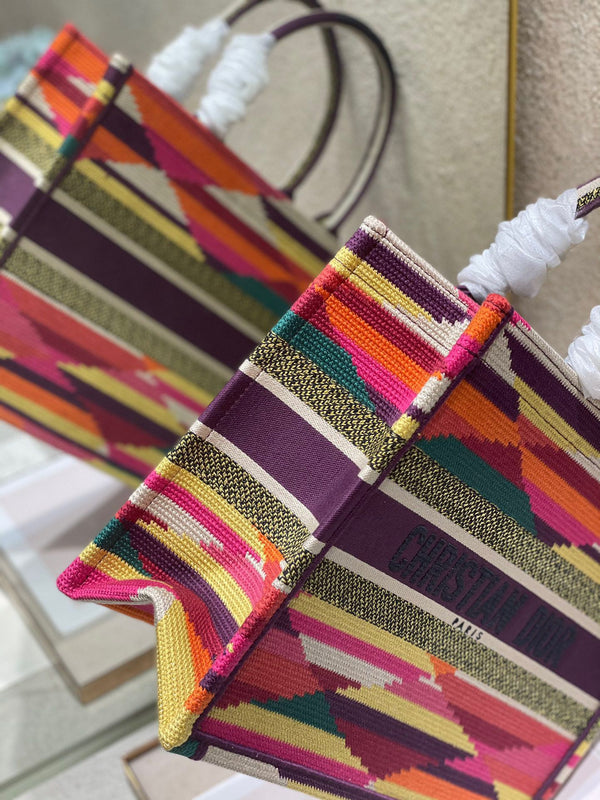 CD Electrical Rainbow Book Tote Bag Canvas 336540