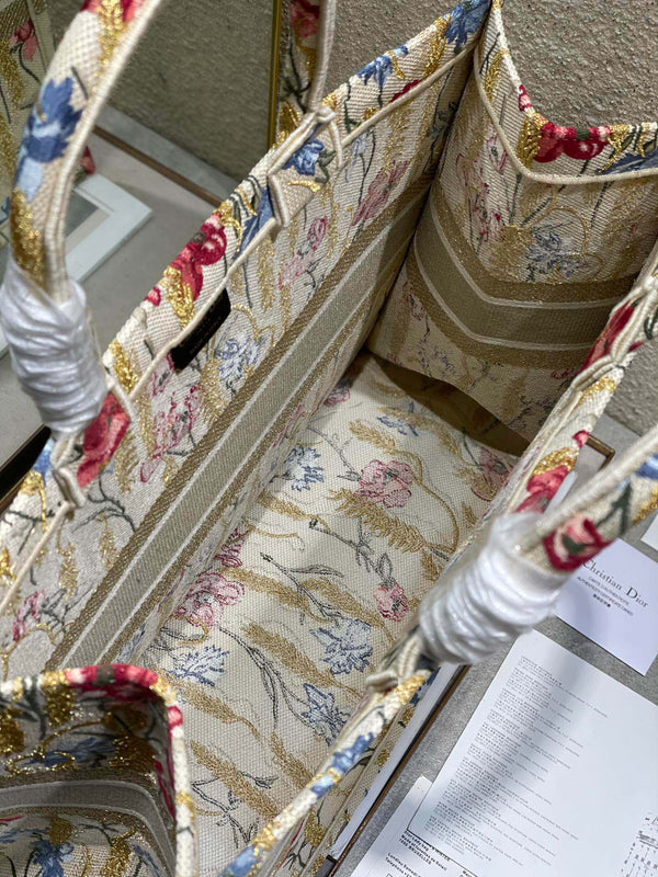 Borsa in tela CD Hibiscus Book Tote da 42 cm 336576