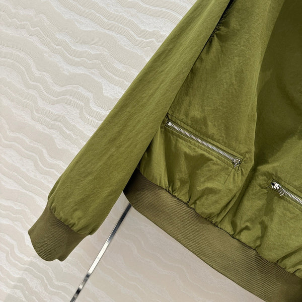 Prada 25 Jacket Green Cotton