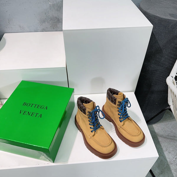 BV 25s Haddock Lace-Up Ankle Boot 45mm Light Brown Cowhide Rubber 180294