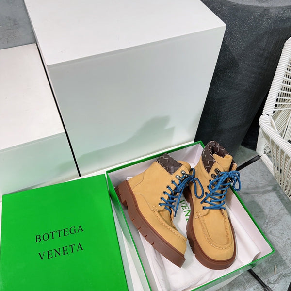 BV 25s Haddock Lace-Up Ankle Boot 45mm Light Brown Cowhide Rubber 180294