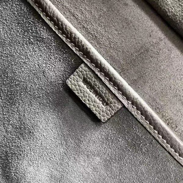 Celine Luggage Nano Bag 20cm Taupe Cowhide