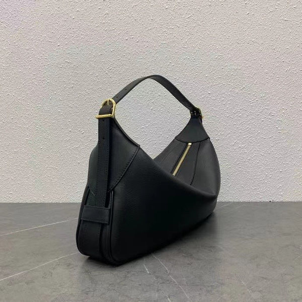 Sac Celine Romy 34cm en cuir de vachette noir